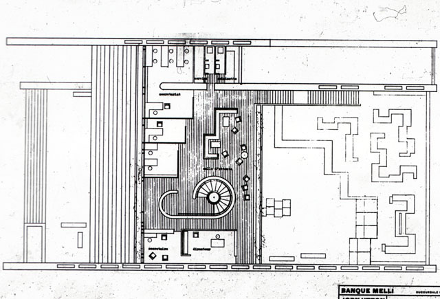 Bank Melli in Tehrān