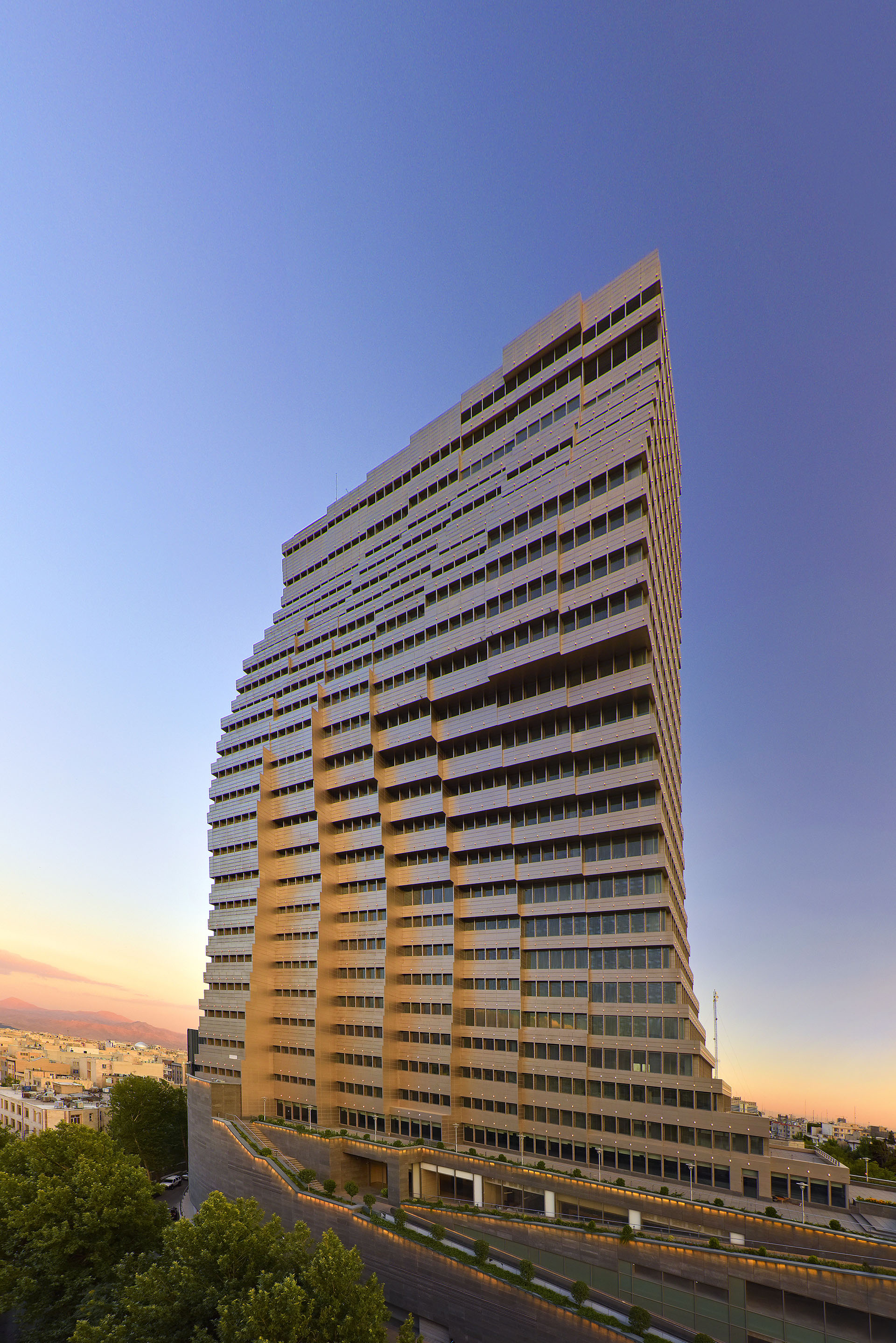 Jaam Tower in Tehran