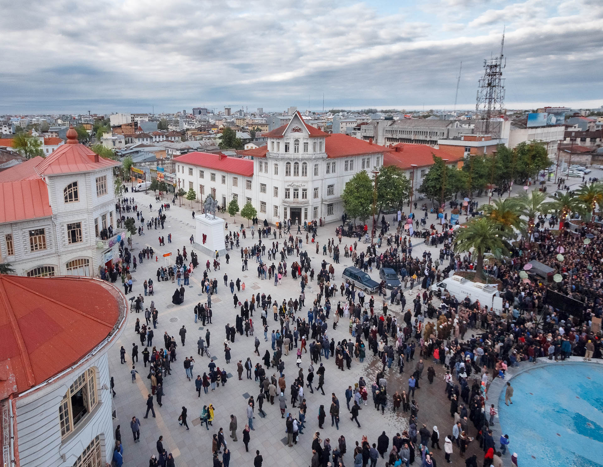 Rehabilitation of Rasht Municipal Square in Rasht