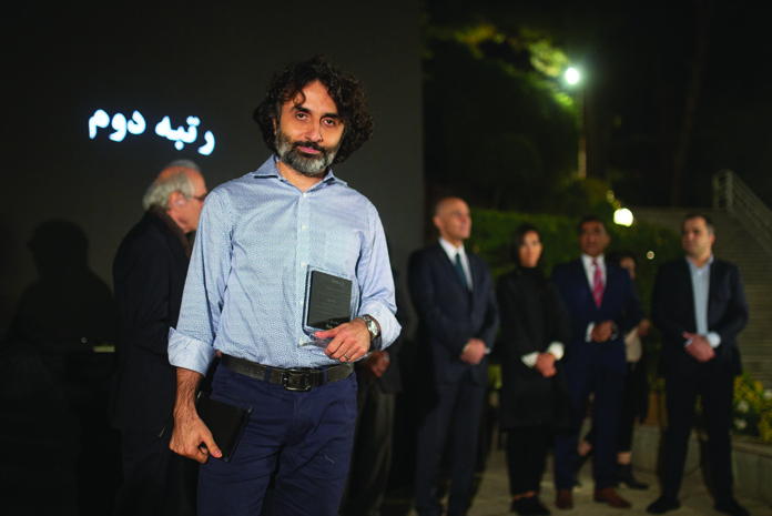 Award recipient at the 23rd Memar Award ceremony