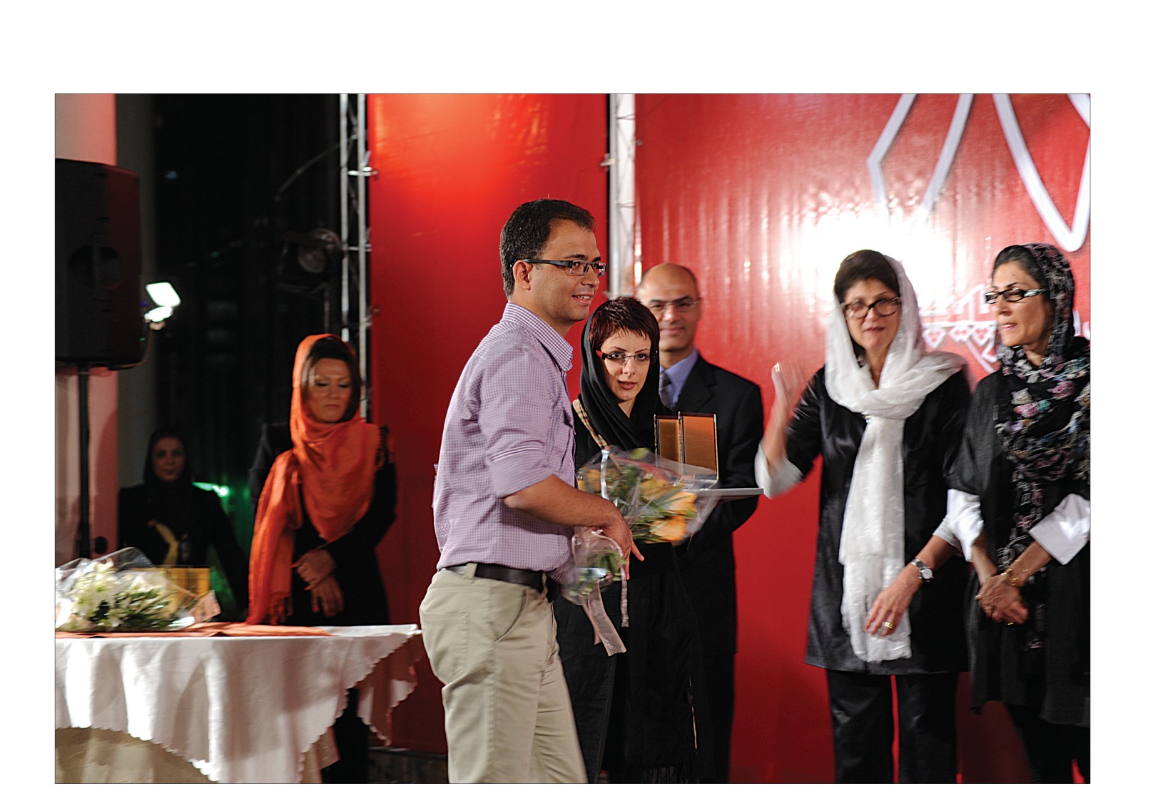 10th Memar Award ceremony stage