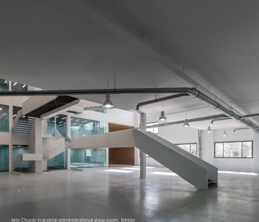 "Ario Choob" industrial- administrational showroom in Tehran