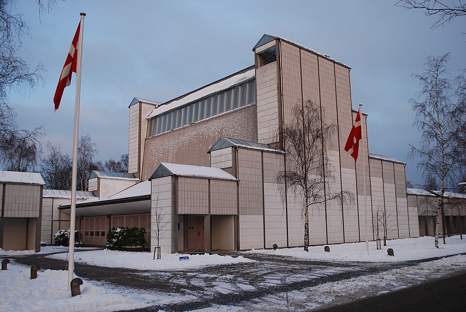 Bagsværd Church in Bagsværd