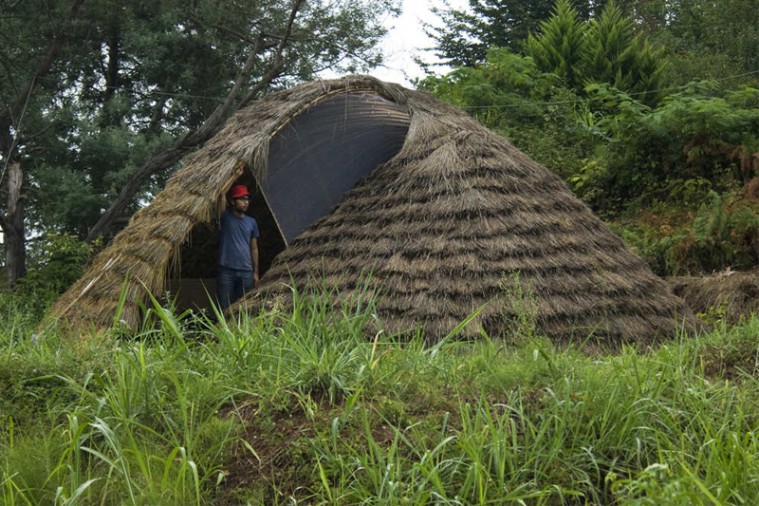 Bamboo structure project in Ramsar