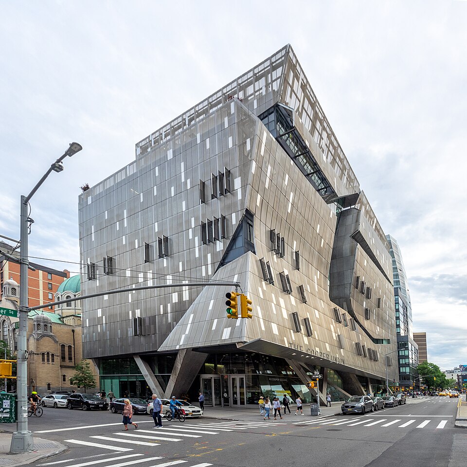 Cooper Union Academic Building in New York