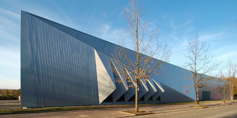Experimental hall ,TU Darmstadt, Germany in Berlin