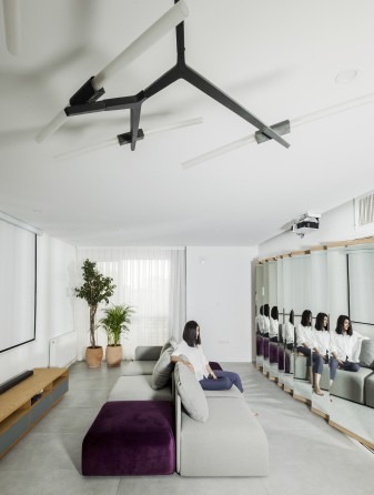 “Gallery-Mirror” Home in Shiraz