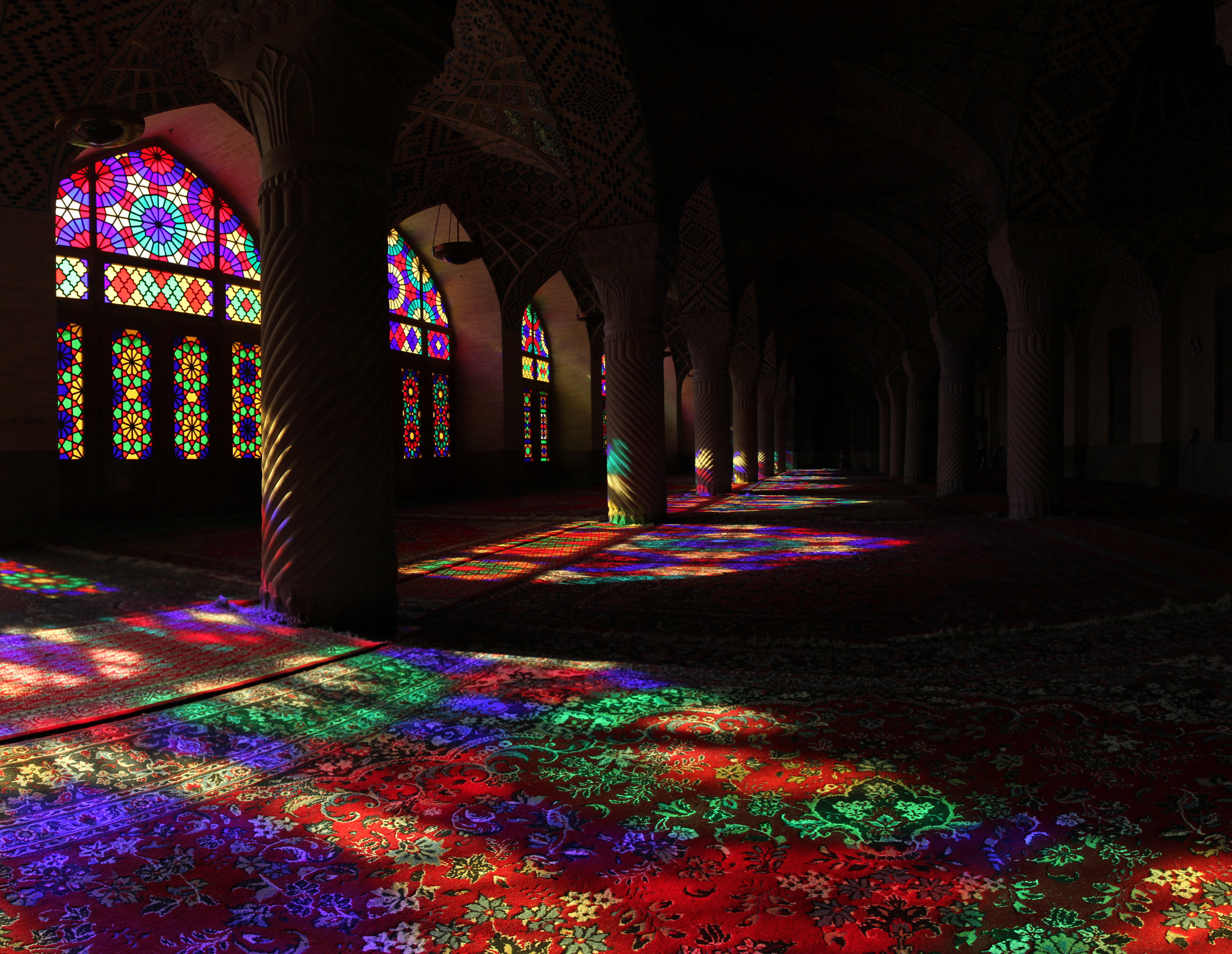 Nasir al-Mulk Mosque in Shiraz