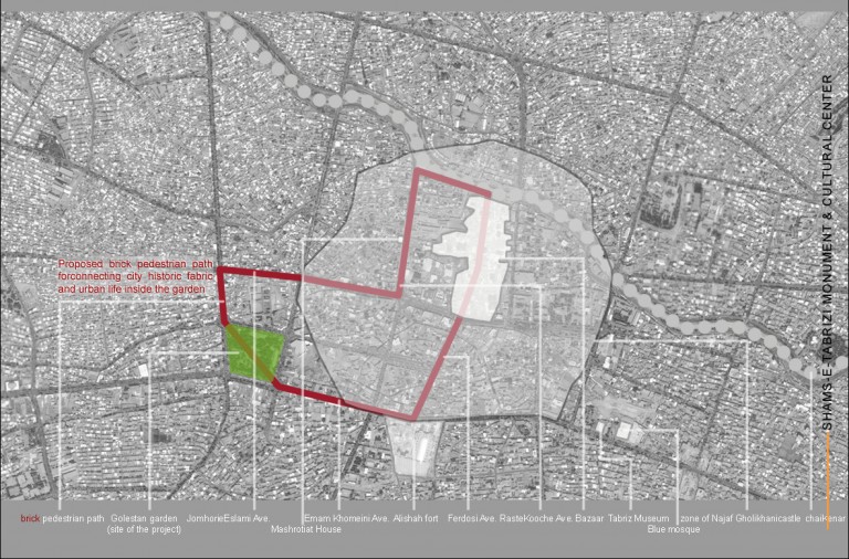 Shams-e-Tabrizi Monument & Cultural Center Competition in Tabriz