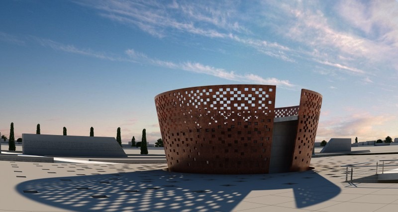 Shams Tabrizi Monument in Tabriz