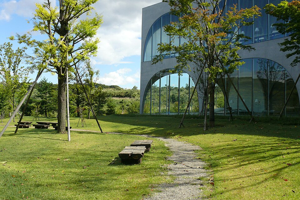 Tama Art University Library in Tokyo