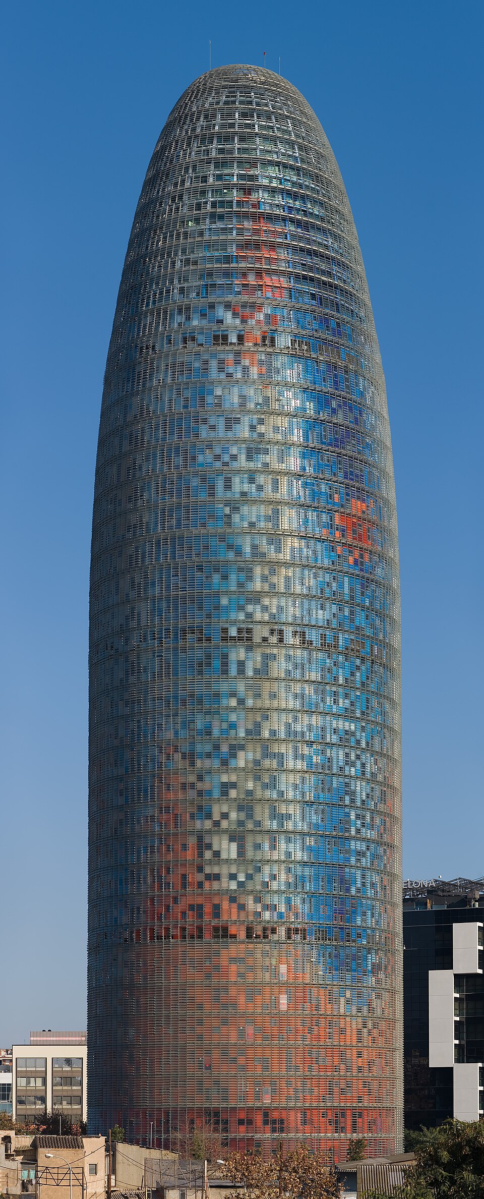 Torre Agbar in Barcelona