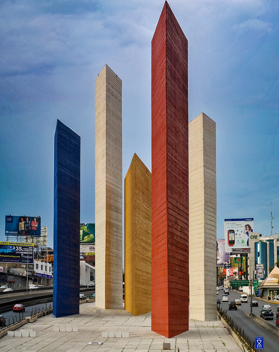 Torres de Satélite in Mexico City