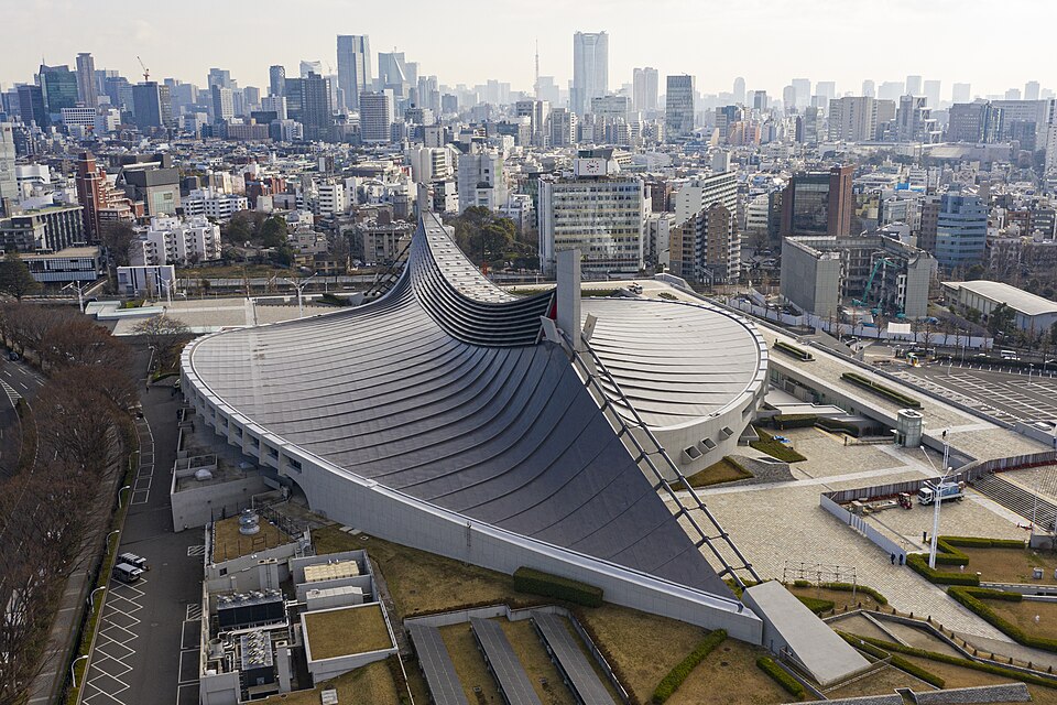 Yoyogi National Gymnasium in Tokyo